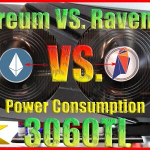 3060ti Ethereum VS. Ravencoin Mining Power Consuptions VS. Your Power Bill