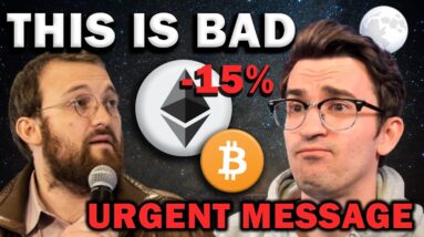 CRYPTO MARKET DIP - Charles Hoskinson Explains New Tax Proposals