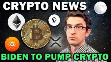 CRYPTO NEWS - Biden Will Pump Crypto, Cardano Africa, Institutions Buying