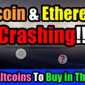 Bitcoin & Cryptocurrency Flash Crashing in April! | Top 5 Hidden Gem Altcoins To Buy in The Dip!?