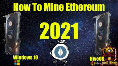 How To Mine Ethereum Windows 10 / HiveOS 2021 Flexpool
