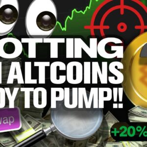 How to Spot ALTCOINs Ready to Bubble??