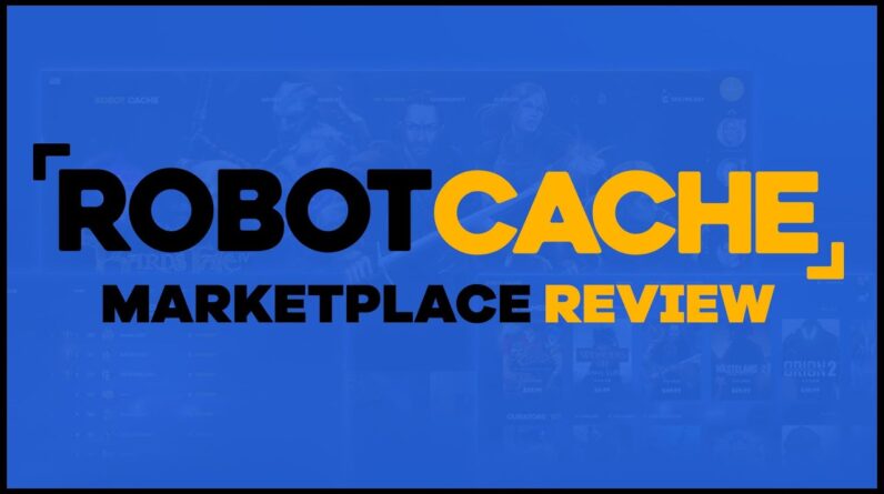 Robotcache Marketplace Review - Convert hash Power into Games