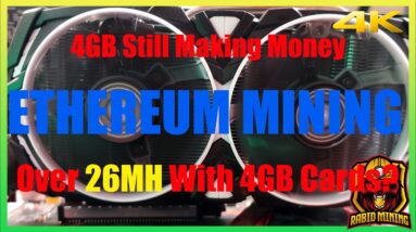 RX 580 4GB Still Getting 26.6MH March 2021!!!