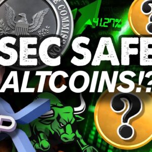 "SEC SAFE" ALTCOINs!? Not XRP!! My Top "SAFE" Coins!!