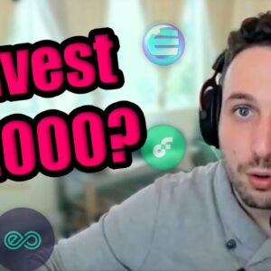 How I Would Invest $1,000 in Cryptocurrency in 2021 [NFT Edition] | Top NFT Altcoins in April