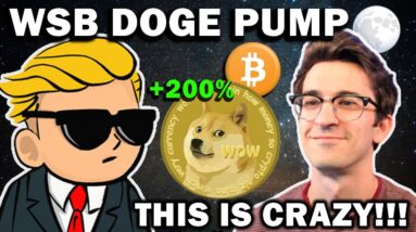 WALL STREET BETS DOGE PUMP +200%!!! WHY THIS IS BULLISH