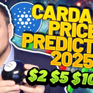 CARDANO PRICE PREDICTION 2025! $1 TRILLION DOLLARS $33 ILLUMINATI CONFIRMED!! 5X 10X 15X ADA PLUTO