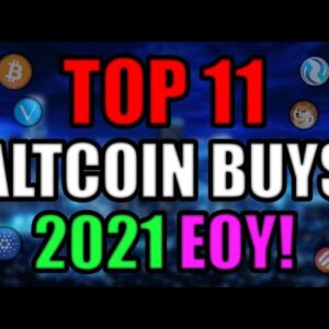 Top 11 Altcoins Set to Explode in 2021 EOY | Best Cryptocurrency Investments AUGUST 2021 ðŸ’¥