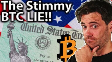 Stimulus Drives Bitcoin?? We Had it All WRONG!! 🤦‍♂️