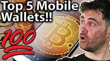 Mobile Crypto Wallets: TOP 5 BEST For 2021!! 🔐