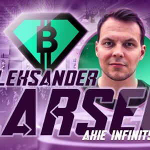 Play-To-Earn Crypto Games & Tokens will DISRUPT gaming?  w/ Aleskander Larsen: Axie Infinity!!