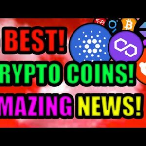 5 Best Crypto Coins (BIG POTENTIAL)! Top Altcoin Projects Making HUGE News!