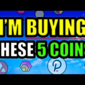 I’m Buying THESE 5 Altcoins! BIG Cardano Update! Bitcoin & Ethereum Market Analysis & Crypto News!