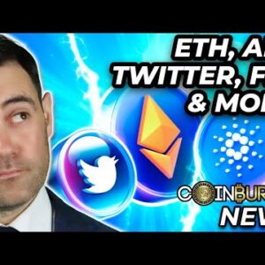 Crypto News: ETH, ADA, Twitter, Jackson Hole, BlackRock & More!