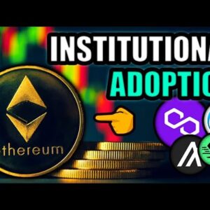 Ethereum Institutional Adoption is HERE! MASSIVE ALTCOIN NEWS [Algorand, Stepn, Polygon, Injective]