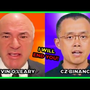 Kevin O'Leary CLAPS BACK against CZ Binance! ðŸ‘�