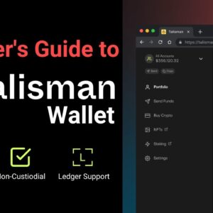 Talisman Review 2023: Beginner's Guide on How to Use Talisman Wallet