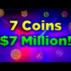 Altcoins are about to go INSANE! (HURRY) 7 Best Crypto Investments!