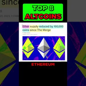Top 8 Crypto Coins ready to EXPLODE!