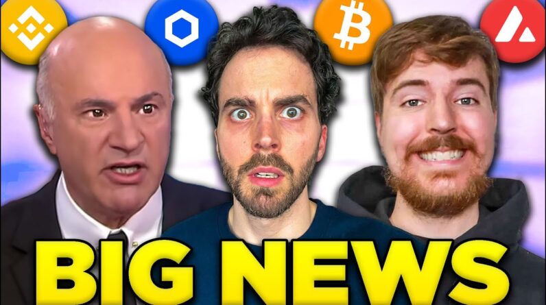 IT GOT WORSE... Binance Halts Withdrawals, Kevin O'Leary Crypto, Chainlink News, & MORE!