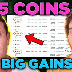 Top 5 Crypto Coins Set to Explode in 2024! "Like Buying Cardano at 1¢!"