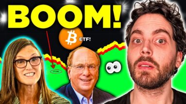 Bitcoin ETF in 3.. 2.. 1.. BOOM! (BlackRock Enters Crypto)