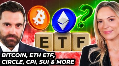 Crypto News: Bitcoin, ETH ETF, Circle, Inflation, SUI & MORE!!