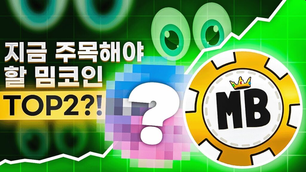 지금 주목해야 할 밈코인 TOP2?!