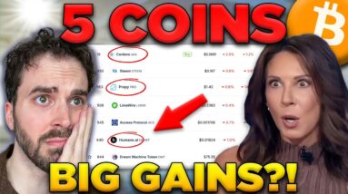 URGENT Bitcoin News Update (5 Crypto Coins To Buy Now Before $100k BTC?)