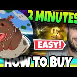 How To Buy Moo Deng! The Easiest Place To Buy Crypto For The 2025 Bull Run!