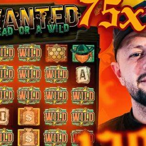 🔥 "BIG WIN IN WANTED DEAD OR A WILD!" 💰