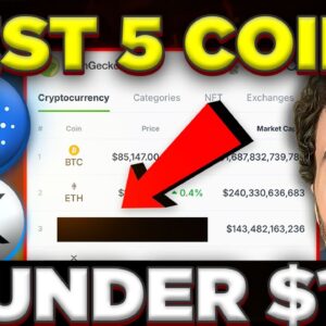 Best Coins Under $1 to Buy During Bitcoin Crash? | Altcoin Daily