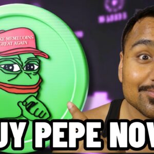 SHOULD YOU BUY PEPE NOW?! (PEPE ATH SOON?!) PEPE PRICE PREDICTION