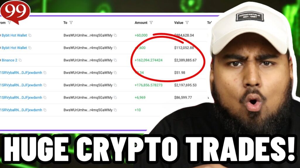 Biggest meme coin trades (WOAH)