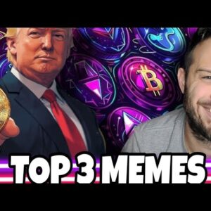 Top 3 Meme Coins I Am Buying As Analysts Say Crypto Bottom Is In!