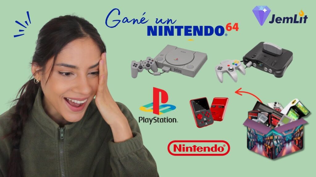 Caja Misteriosa de VIDEOJUEGOS Retro GAMER 🎁 | Atari, Nintendo y Nostalgia con Jemlit (es REAL)