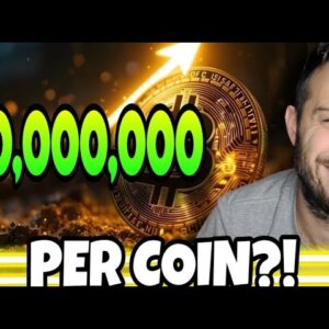 People Are Really Expecting Bitcoin To Hit $10,000,00 Per Coin?! 100x Gains Ahead?