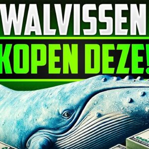 Walvissen hebben hun oog op deze Altcoin ICO's 🐋 | Als je slim bent ga je mee!