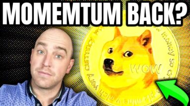 DOGECOIN MOMENTUM BACK?  DOGECOIN TECHNICAL ANALYSIS TODAY!