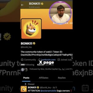 IS BONK COIN ABOUT TO FLIP PEPE??!!!! 🚨🚨🚨