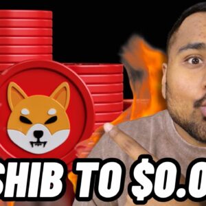 SHIBA INU TO $0.01! SHIB BURN RATES SKYROCKET! BULLISH $SHIB NEWS!