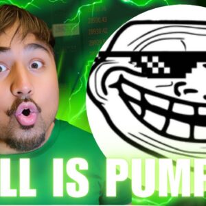 $TROLL IS PUMPING!! IS $TROLL THE NEXT 100X MEME COIN?! TROLL IS TRENDING! BUY NOW?!