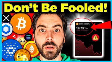 ⚠️ Crypto Holders - IT'S A TRAP! BITCOIN CRASHING DUE TO… (XRP to $10,000)