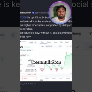 WHALES ARE BUYING THIS COIN, DON’T MISS OUT!!! 🔥🔥🔥 #crypto #altcoinseason #fartcoin