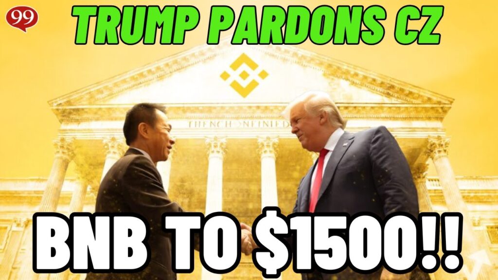 CZ Binance Receives Pardon and BNB is PUMPING!! BULLISH BNB COIN NEWS! THIS IS HUGE FOR CEXs!!