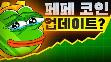 페페 코인과 페페 밈코인 프로젝트?!