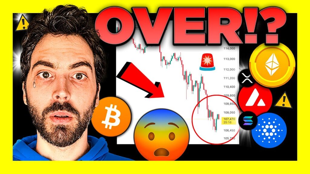 CRYPTO CRASH TODAY - IS IT OVER?? WHAT COMES NEXT?
