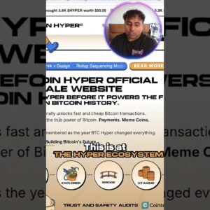 THIS IS THE NEXT 1000X PLAY?!! 🔥🔥 #crypto #bitcoin #bitcoinhyper