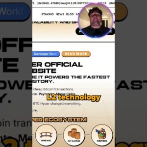 BITCOIN HYPER YOU DON’T WANT TO MISS OUT THIS ONE!!! 🔥 #crypto #bitcoin #bitcoinhyper